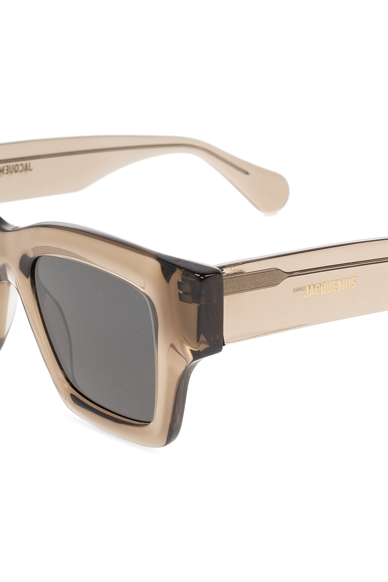 Grey 'Baci' sunglasses Jacquemus - SUNGLASSES FT0767 01A